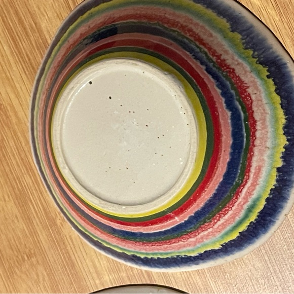 Pair of cereal bowls.  Modernist style. Set of 2 - Picture 7 of 11